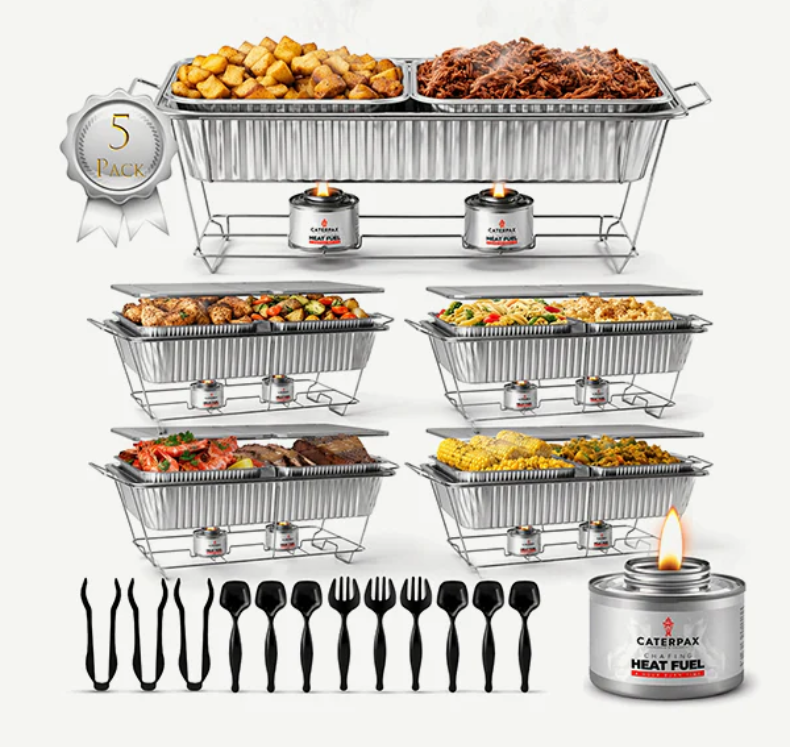 Disposable Chafing Dish Set for Hot Buffet Service
